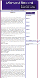 Mobile Screenshot of midwestrecord.com